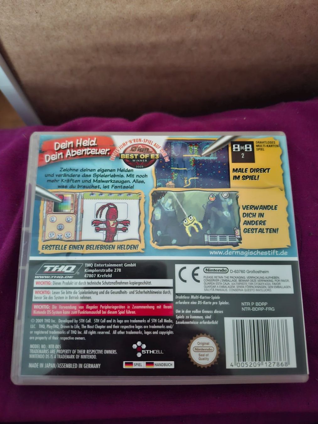 Spiele: Nintendo DS Spiel Der magische Stift – Neu (gemäss Beschreibung) aus Neerach von rot_w2wn 1