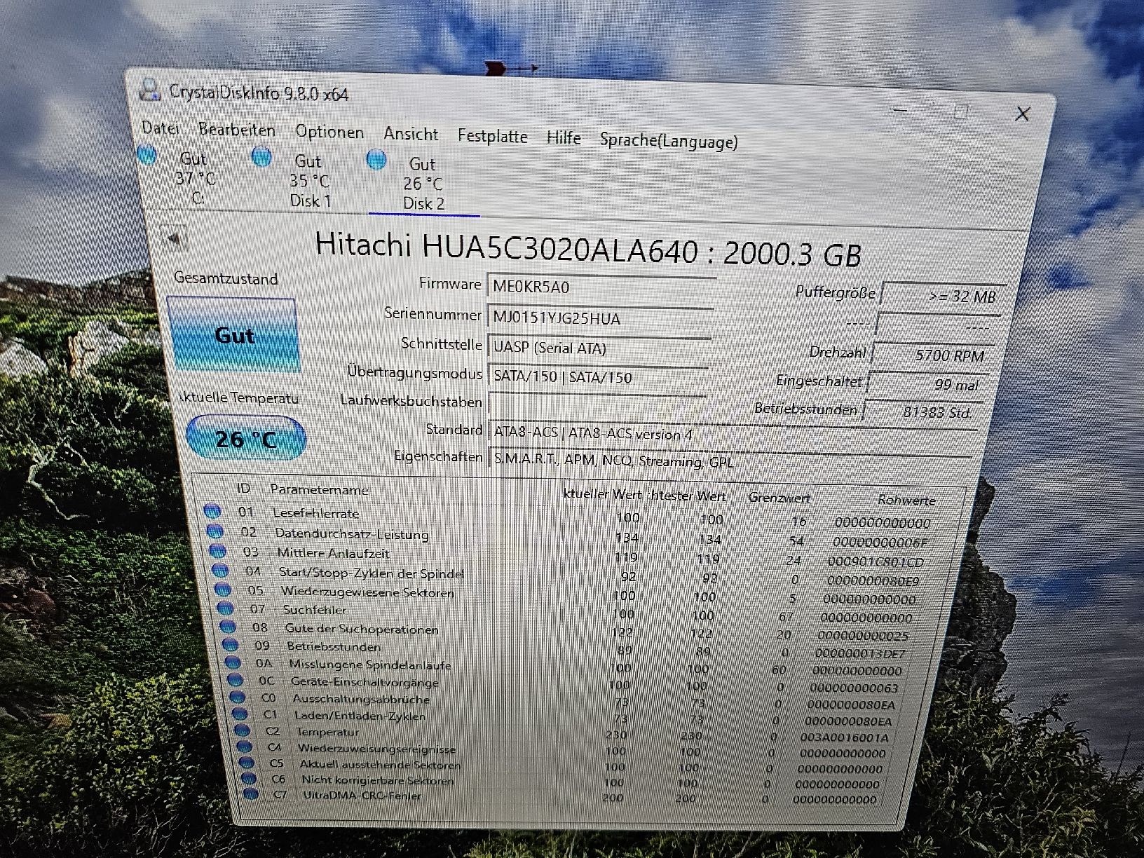 Hitachi Disques durs: Festplatten 2x 2 Tb – D'occasion à Burgdorf par weggu.666 2