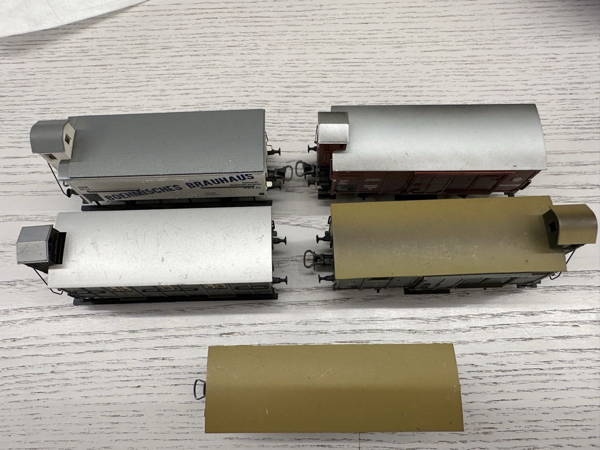 Märklin Modellini di ferrovie: Märklin 5x DRG Güterwagen – Usato da Lupsingen venduto da New-Haven 2