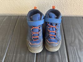 Kinder Wanderschuhe Quechua Grösse 32 waterproof blau