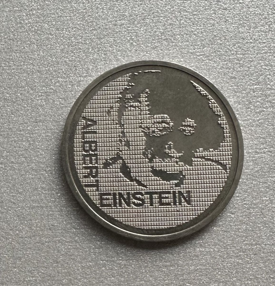 Tutti le monete: Gedenkmünze Albert Einstein 1979 – Usato da Luzern venduto da miamibeach2009