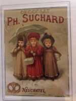 tableau affichette ancienne PH Suchard vente pour collection