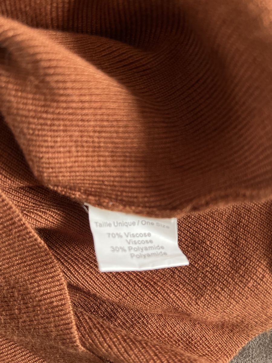 Maglioni & Felpe: Pull Enzoria moulant rivets marron TU (S) – Usato da Genève venduto da Libellule477 3