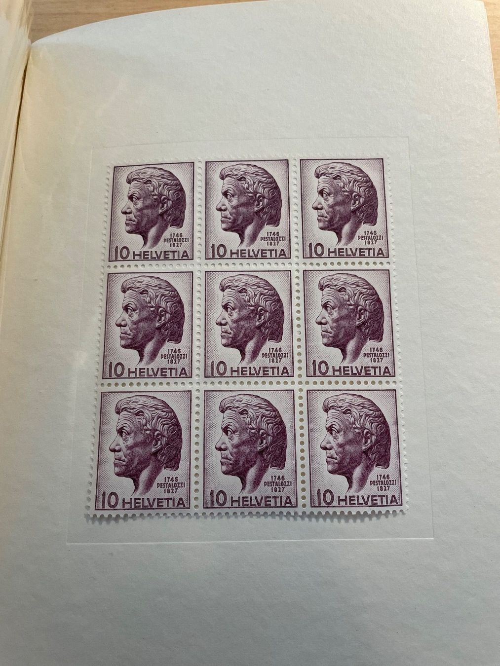 Alle Briefmarken: PTT 1946 - 200. GEBURTSTAG PESTALOZZI – Gebraucht aus Watt von maxdiroma 2