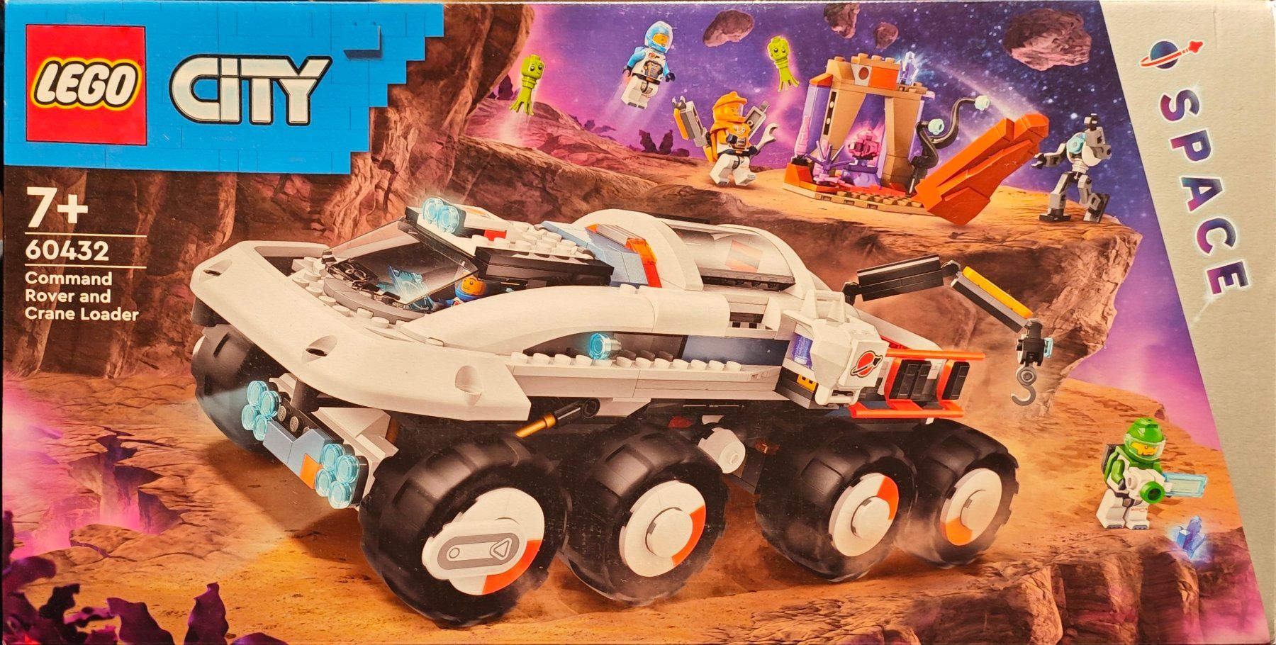 Lego Kit di costruzioni: Lego Space, Set 60432, Command Rover and Crane Loader, OVP – Nuovo e nell'imballaggio originale da Pfaffhausen venduto da seppentony