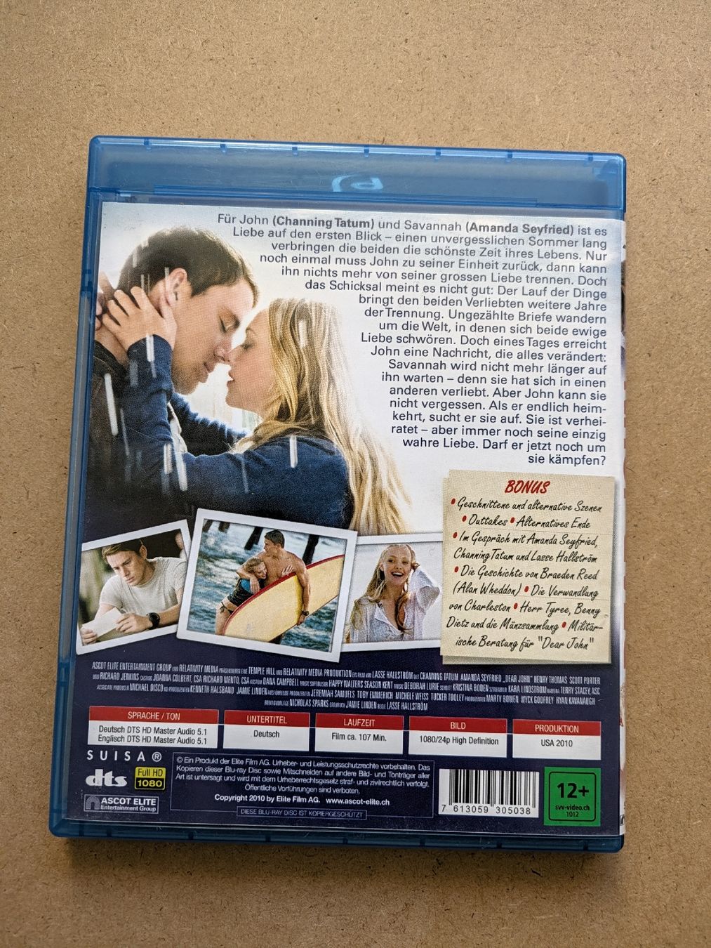 Tutti i DVDs: Blu-ray Dear John das Leuchten der Stille – Usato da Chur venduto da FreakofRarity 1