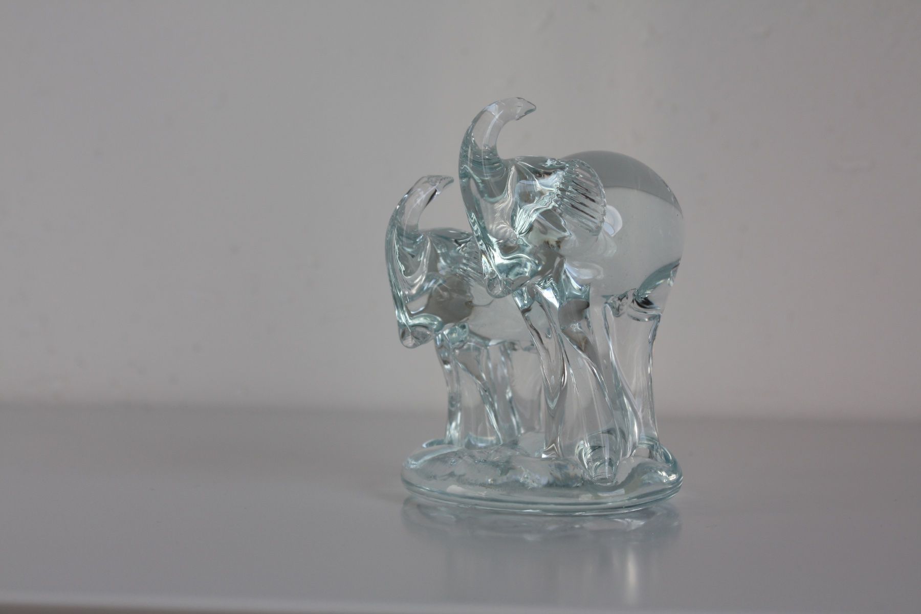 Statuette: Elefanten Paar aus Glass – Usato da Niederglatt ZH venduto da maggie25