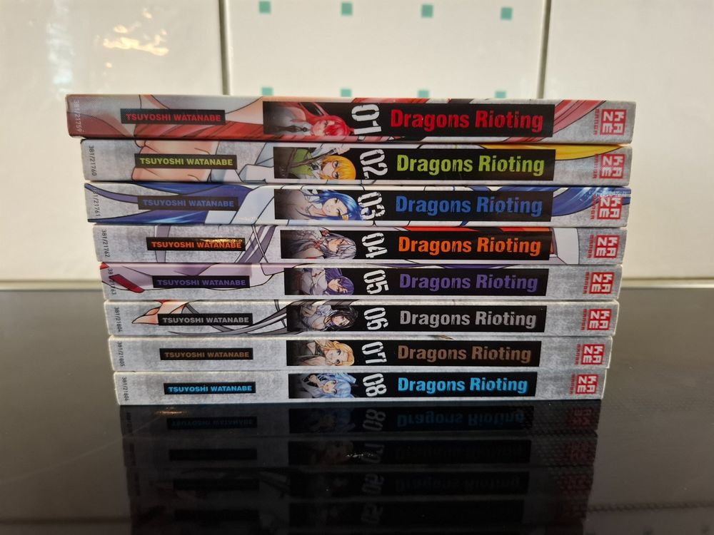 Dragons Rioting 1-8 Manga (Neu (gemäss Beschreibung)) in Halten für CHF ...