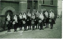Zwerg, Zwerge Schmutzli Klausgruppe 1928  Motiv
