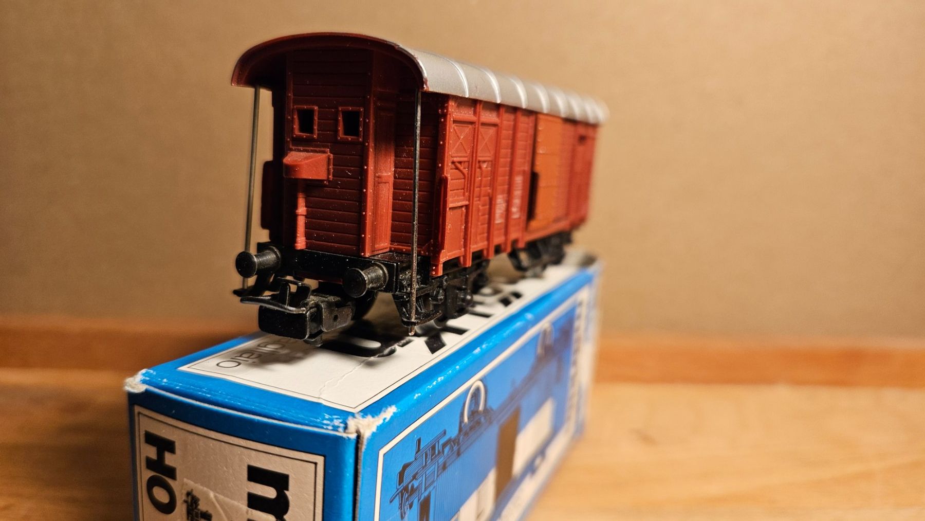 Märklin Modellini di ferrovie: Märklin H0 Güterwagen 4605 – Usato da Brüttelen venduto da frediwellensitich 3