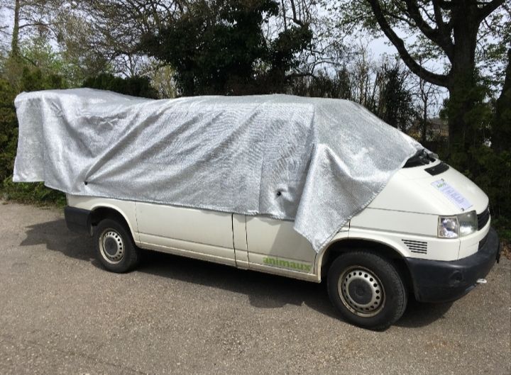 Sonstiges: Aluminium Schattennetz 6x8m Silbertuch – Neu und originalverpackt aus Tobel von Jorca 1