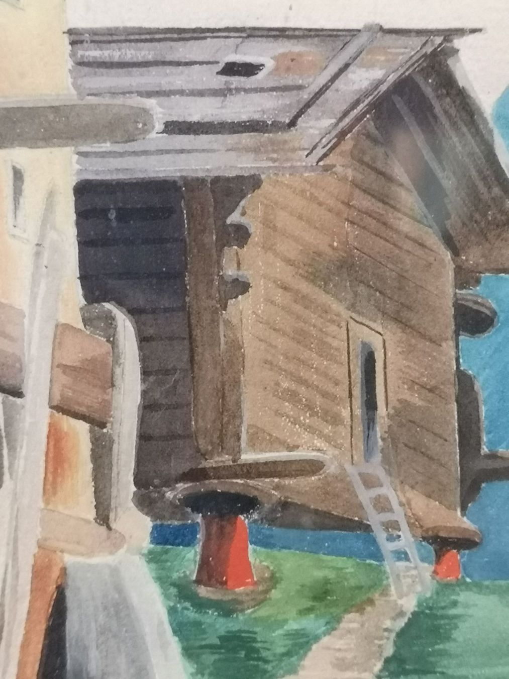 Dipinti: AQUARELLE SIGNÉE – Usato da Genève venduto da Qanil77 3