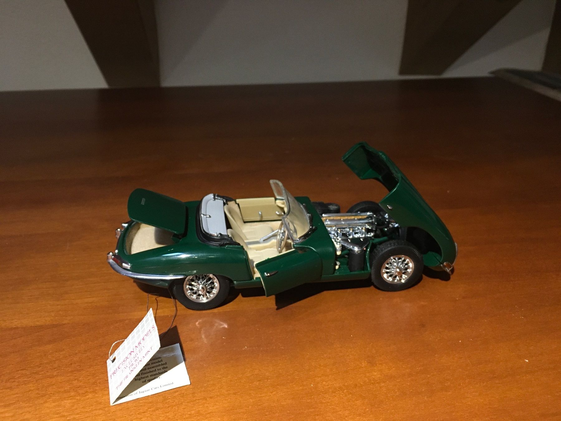 Jaguar Modellini d'auto: Jaguar E Type Cabriolet 1961 - Franklin MInt !! – Nuovo (secondo la descrizione) da Wohlen AG venduto da PrivatSammlung 3