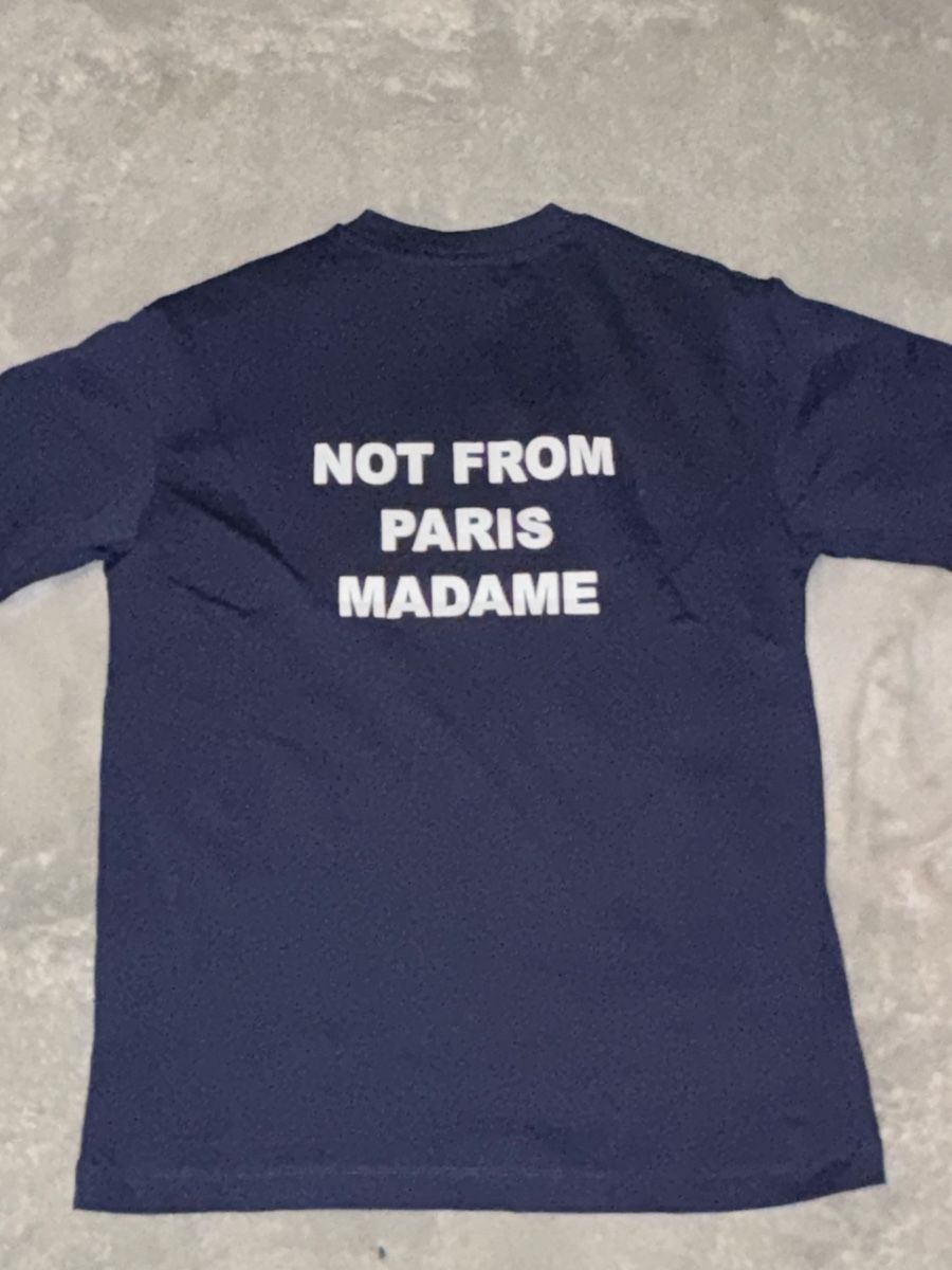 T-Shirts: T-shirt NOT FROM PARIS  – Gebraucht aus Genève von Noah8972 1