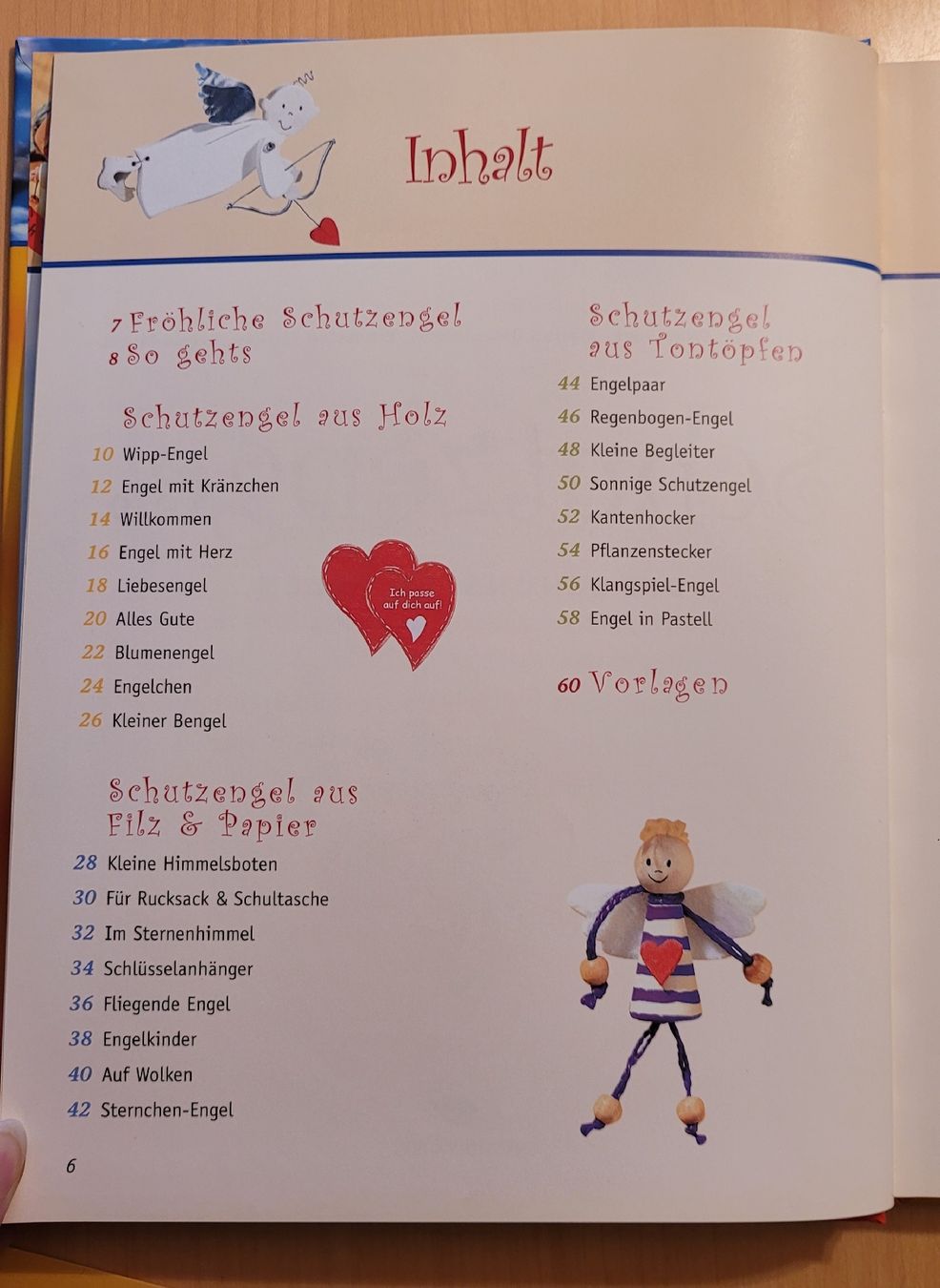 Livres: Schutzengel Bastelbuch - Christophorus-Verlag – Neuf (Voir description) à Madiswil par Laubfleck 2