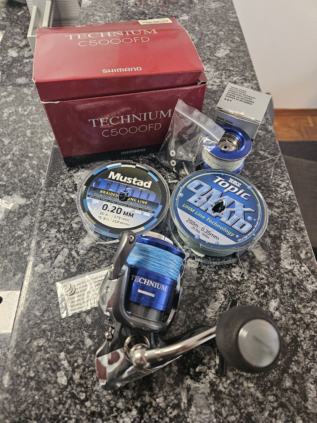 Shimano Tamburi & Mulinelli: shimano Technium c5000fd Hecht combo  – Usato da horgen venduto da Adrenalin9999