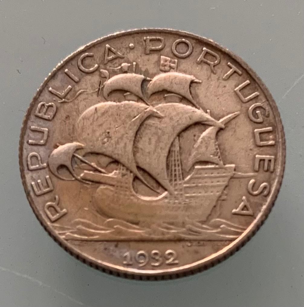 Tutti le monete: PORTUGAL 2,5 Escudos 1932 SILBER – Usato da Brügg BE venduto da mcakinho
