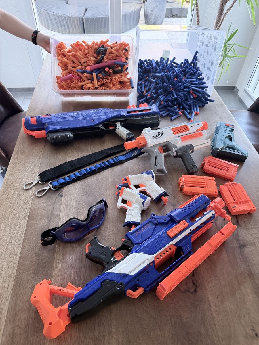 Nerf Giocattoli: Nerf Bundle! Pro set!  🔥🔫 – Nuovo (secondo la descrizione) da Lufingen venduto da csi_kt8q