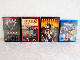 TREMORS Quadrilogy auf DVD und Shrieker Island auf Blue Ray