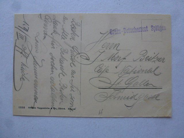 Cartes postales: Ansichtskarte Andeer Hotel Fravi – D'occasion à Walkringen par Casablanca777 1