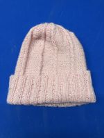 Beanie Mütze Wolle, Handgemacht, 2-3 Jahre
