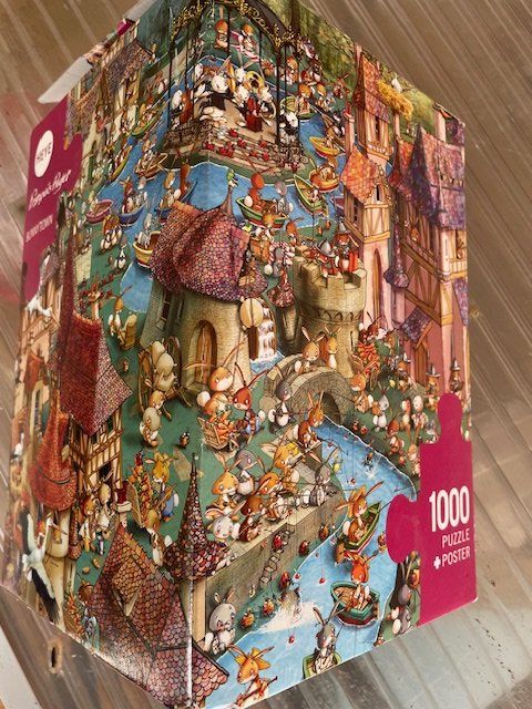 Heye Puzzle: 1000er Puzzle: Bunny Town – Usato da Wermatswil venduto da TAndry 1