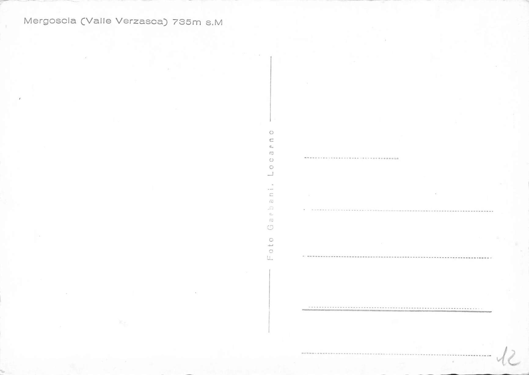 Cartoline postali: Mergoscia valle verzasca – Usato da Biasca venduto da Blenio71 1