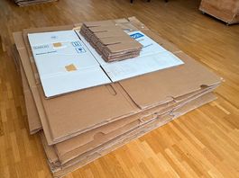 Umzugskartons Zügelkisten assortiert div. Grössen