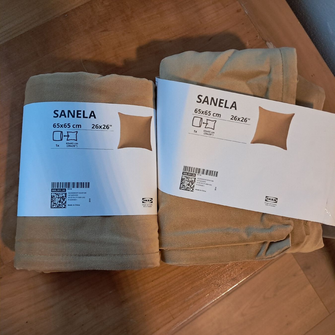 2x IKEA SANELA Kissenbezug 65x65 cm, neuwertig! (Gebraucht) in Spiez für CHF 8 – mit Lieferung auf Ricardo kaufen