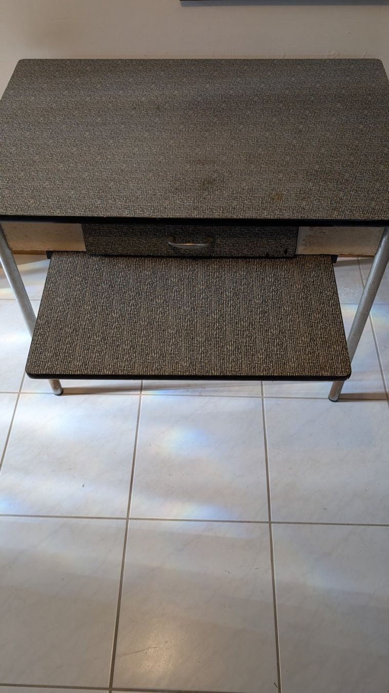 Tische: Vintage SIMPLEX SEDIA Küchen Tisch (Kelko) – Gebraucht aus Kastanienbaum von kr.arch 3