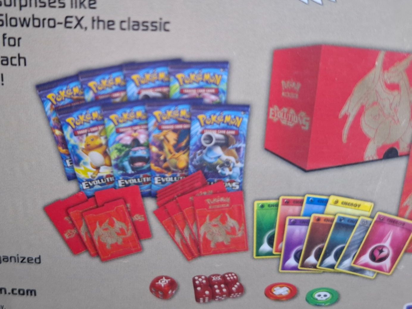 Pokémon Carte collezionabili: POKEMON XY EVOLUTIONS MEGA CHARIZARD ELITE TRAINER BOX engl – Nuovo e nell'imballaggio originale da Schlieren venduto da Alena020_0 4