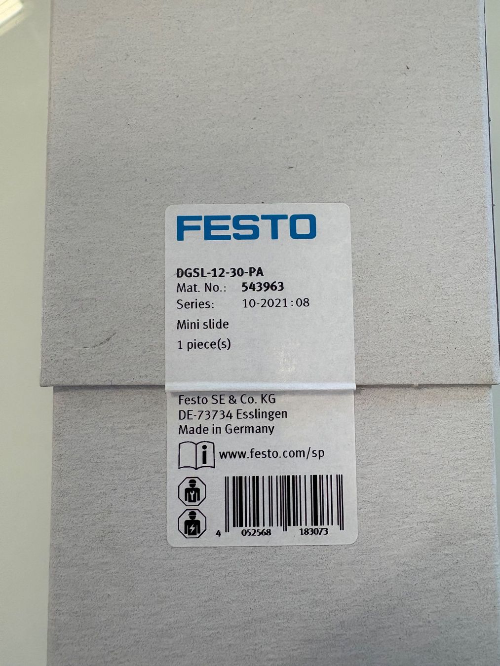Altro per industria metallurgica: Mini-Schlitten DGSL-12-30-PA – Nuovo e nell'imballaggio originale da Hedingen venduto da Luana02 1