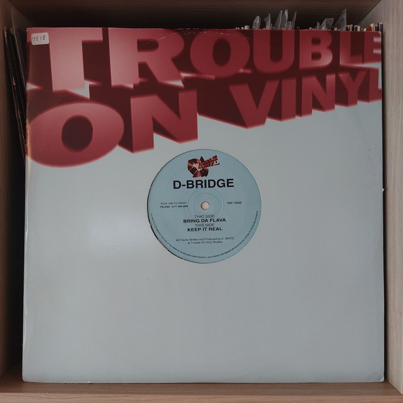 Dischi in vinile: D-Bridge – Bring Da Flava / Keep It Real 12" DnB – Usato da Würenlingen venduto da oli_ccy5