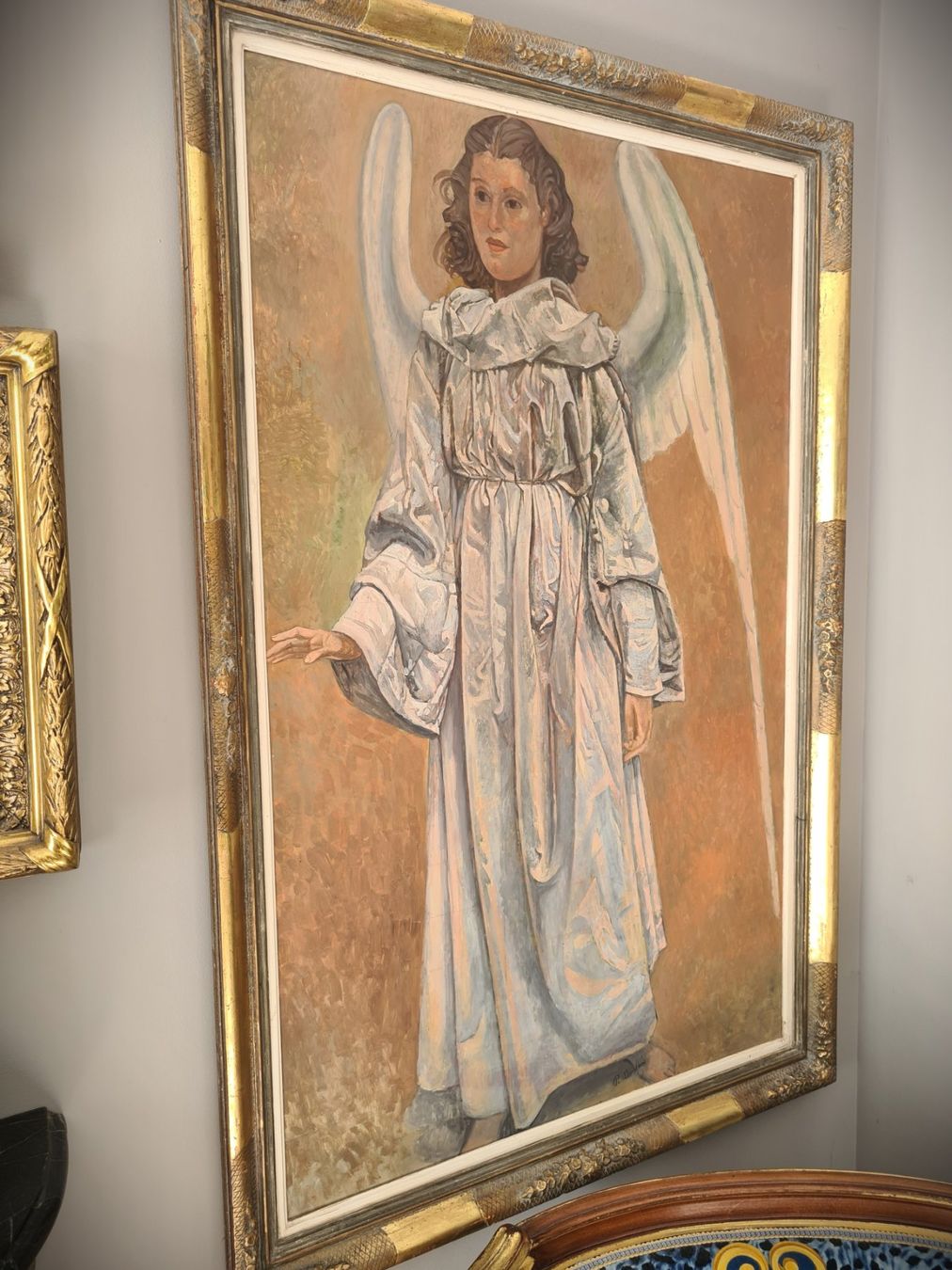 Dipinti: Grosses Gemälde von Paul Bodner 1886 – Usato da Rotkreuz venduto da Dobermann5 5