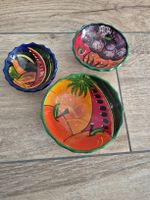 Sommerliche Keramikschalen - Perfekt für den Gartentisch!