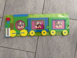 Puzzlerahmen Zug - Holz - 3 Bilder