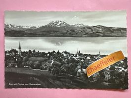 1942 Zug mit Pilatus und Berneralpen