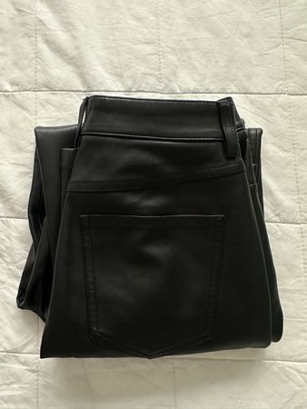Pantalon en cuir MNG - Taille 34 - Noir