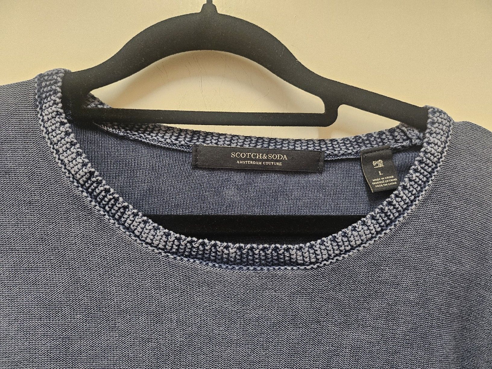 Maison Scotch Camicie: Scotch und Soda Baumwolle Pullover blaue Größe L – Usato da Zürich venduto da eri_8w5v 1