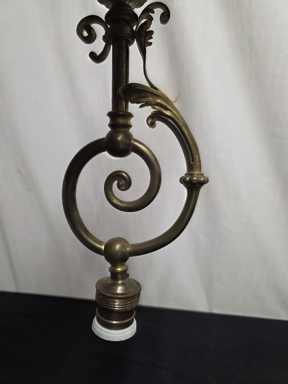 Lampadari & plafoniere: Antike Messinglampe, Jugendstil-Leuchter, Vintage Deko-Objek – Usato da Wolfertswil venduto da Antiko 1