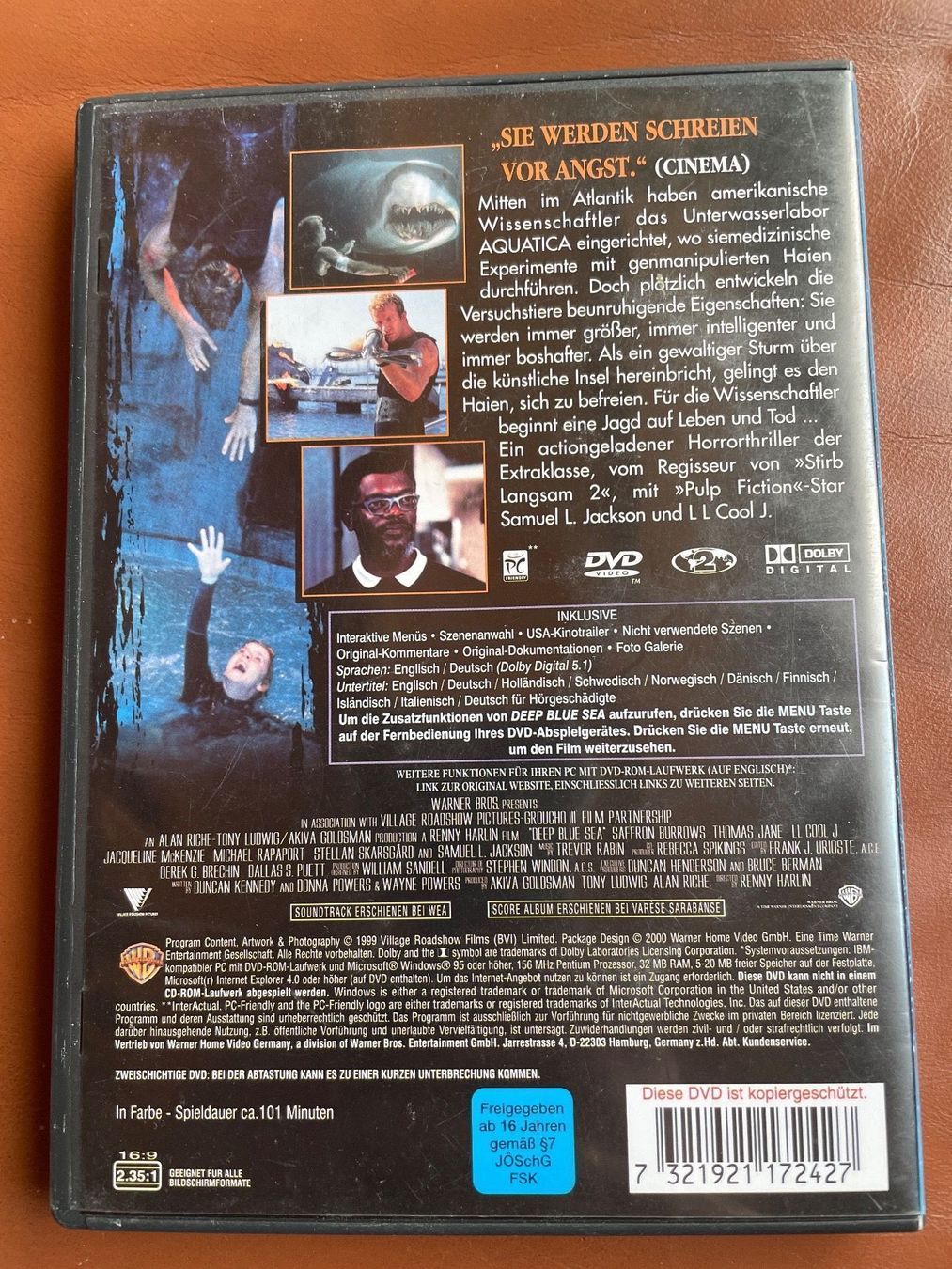 Tutti i DVDs: Deep blue sea DVD – Usato da Dettighofen (Lengwil) venduto da Dolol 1