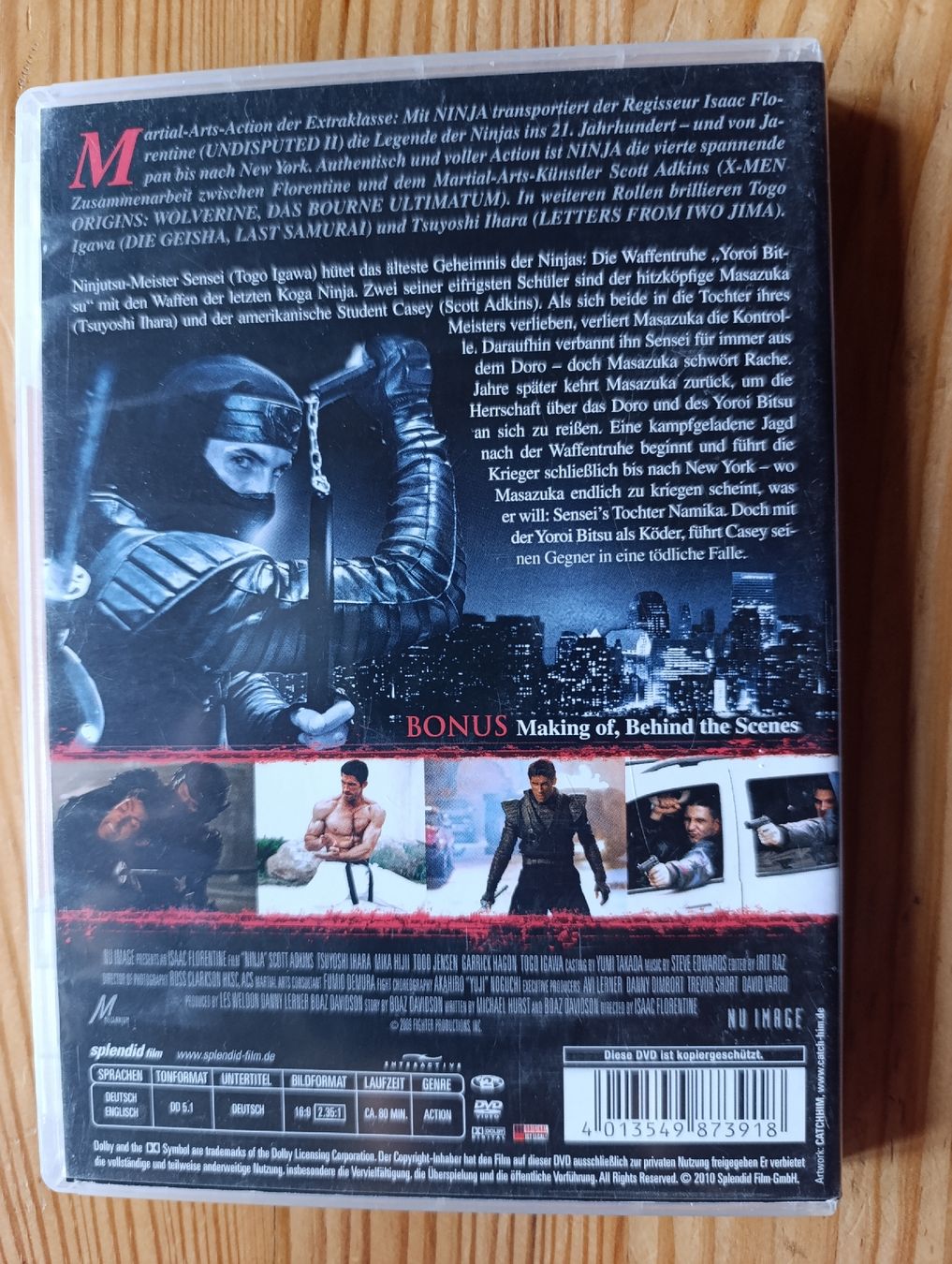 Tous les DVDs: Ninja – D'occasion à Fischenthal par anj_gp6g 1