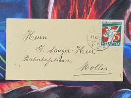 CL31 Enveloppe + Timbre Suisse 1932
