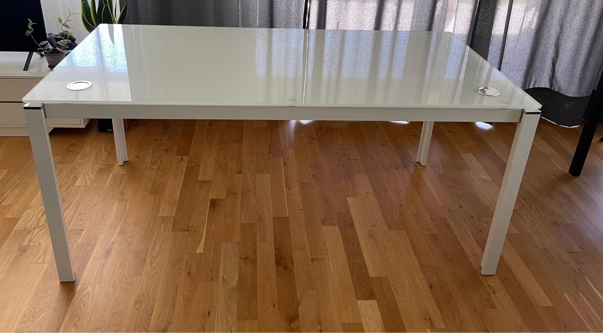 Bureaux: Büro-Glastisch – D'occasion à Ennenda par jan_khn6