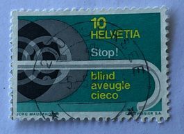 Nr. 446 GESTEMPELT SURSEE 1967   