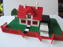 Lego House with car, Nr. 346, von 1969