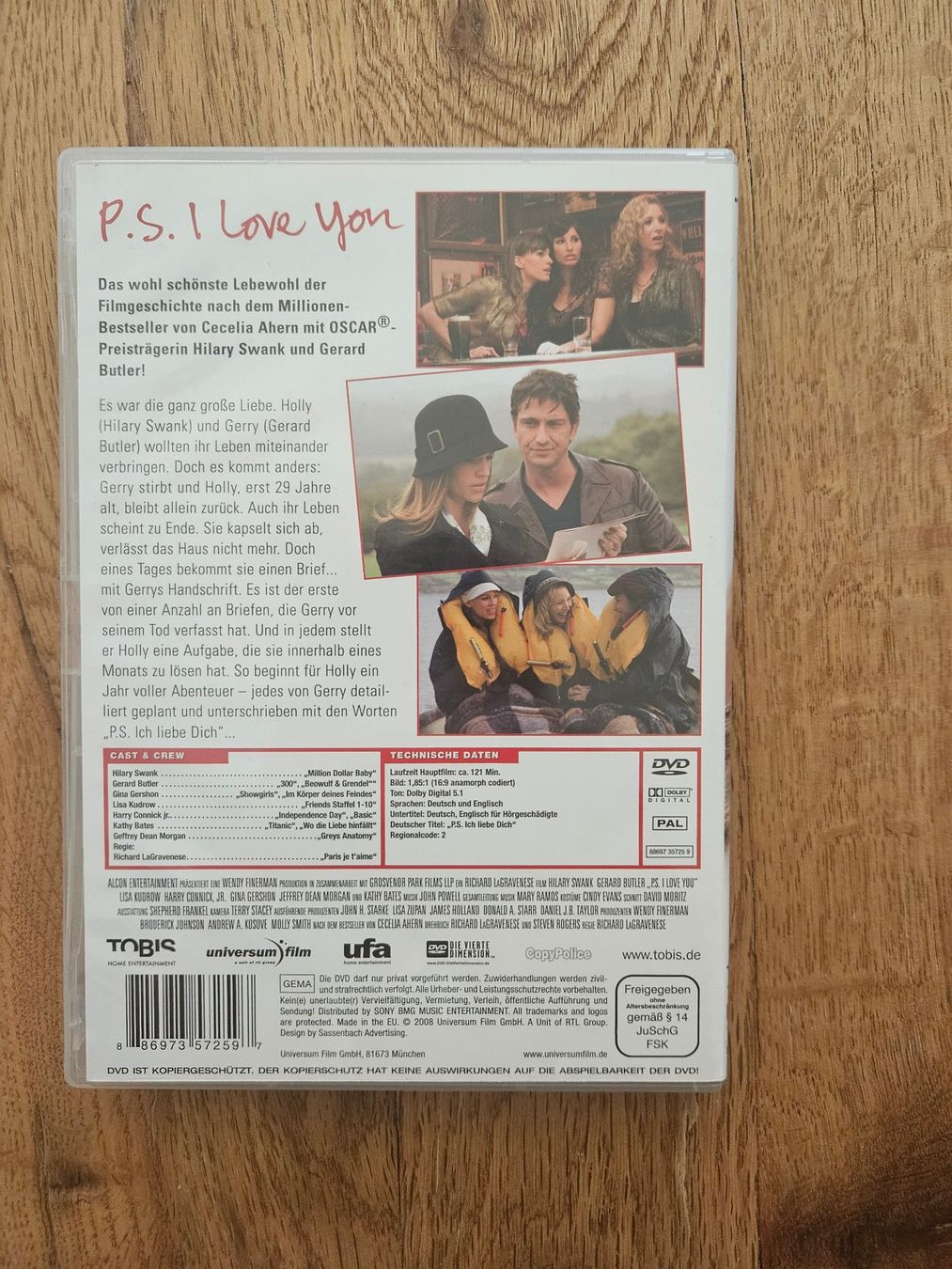 Tutti i DVDs: P.S. Ich liebe Dich – Usato da St.Gallen venduto da Capsule_Corporation 1