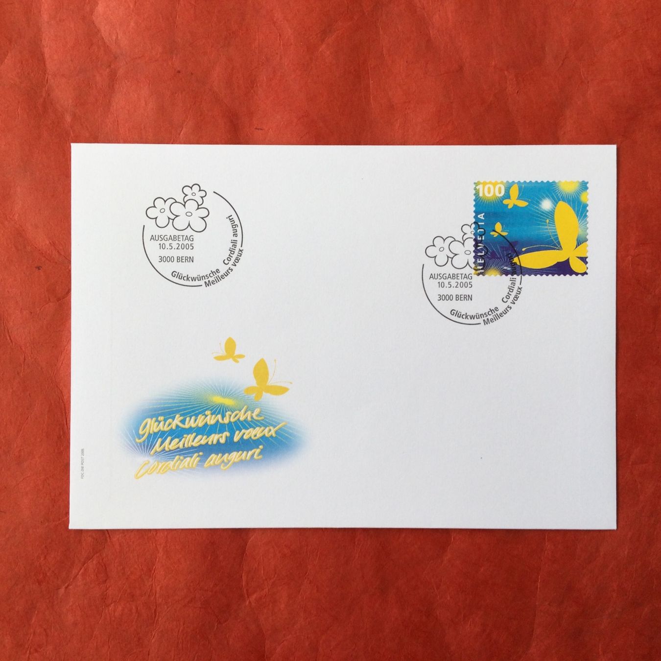 Alle Briefmarken: FDC 2005 Glückwünsche Nr. 1167 – Gebraucht aus S. Pietro von bro_jjl9