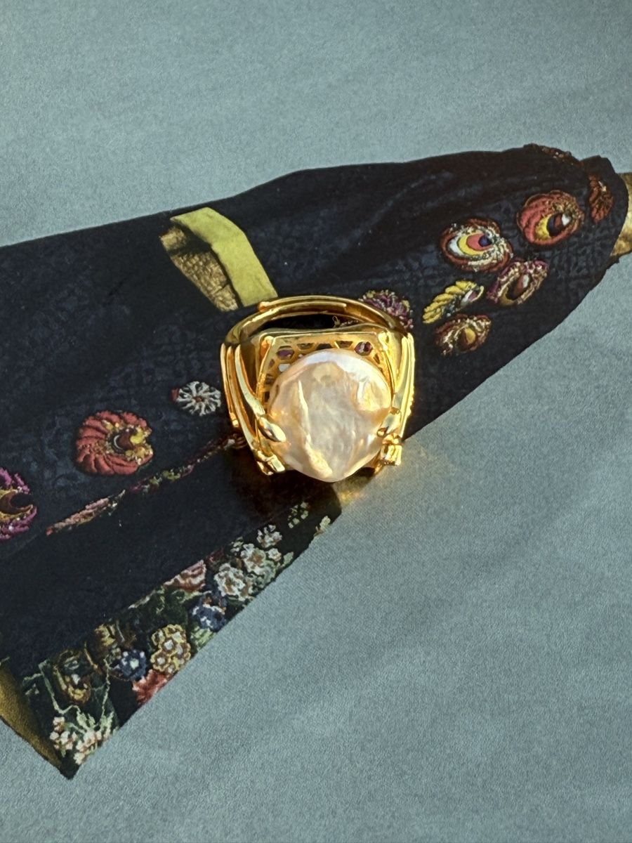 Anelli: Goldfarbener Ring – Nuovo e nell'imballaggio originale da Oberentfelden venduto da Irinagueven 1