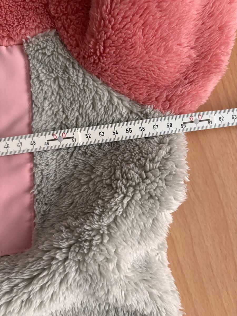 Pullover & Sweatshirts: Fleece Pullover rosa grau mit Reissverschlusstasche – Gebraucht aus Embrach von BGLD7210 4
